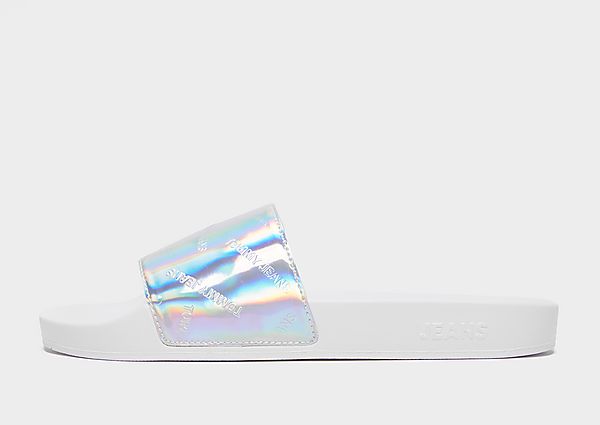 Tommy Jeans Iridescent Slides Women's