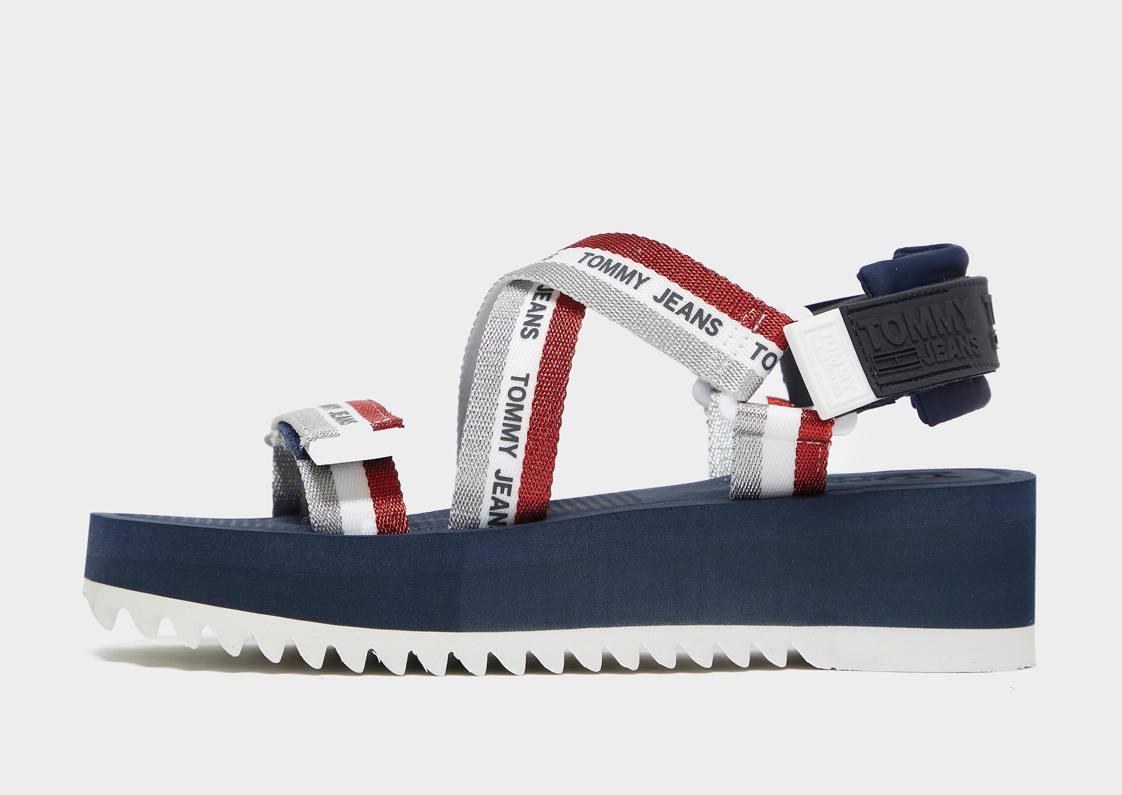 

Tommy Jeans Webbing Strappy Sandals Women's - Blue, Blue