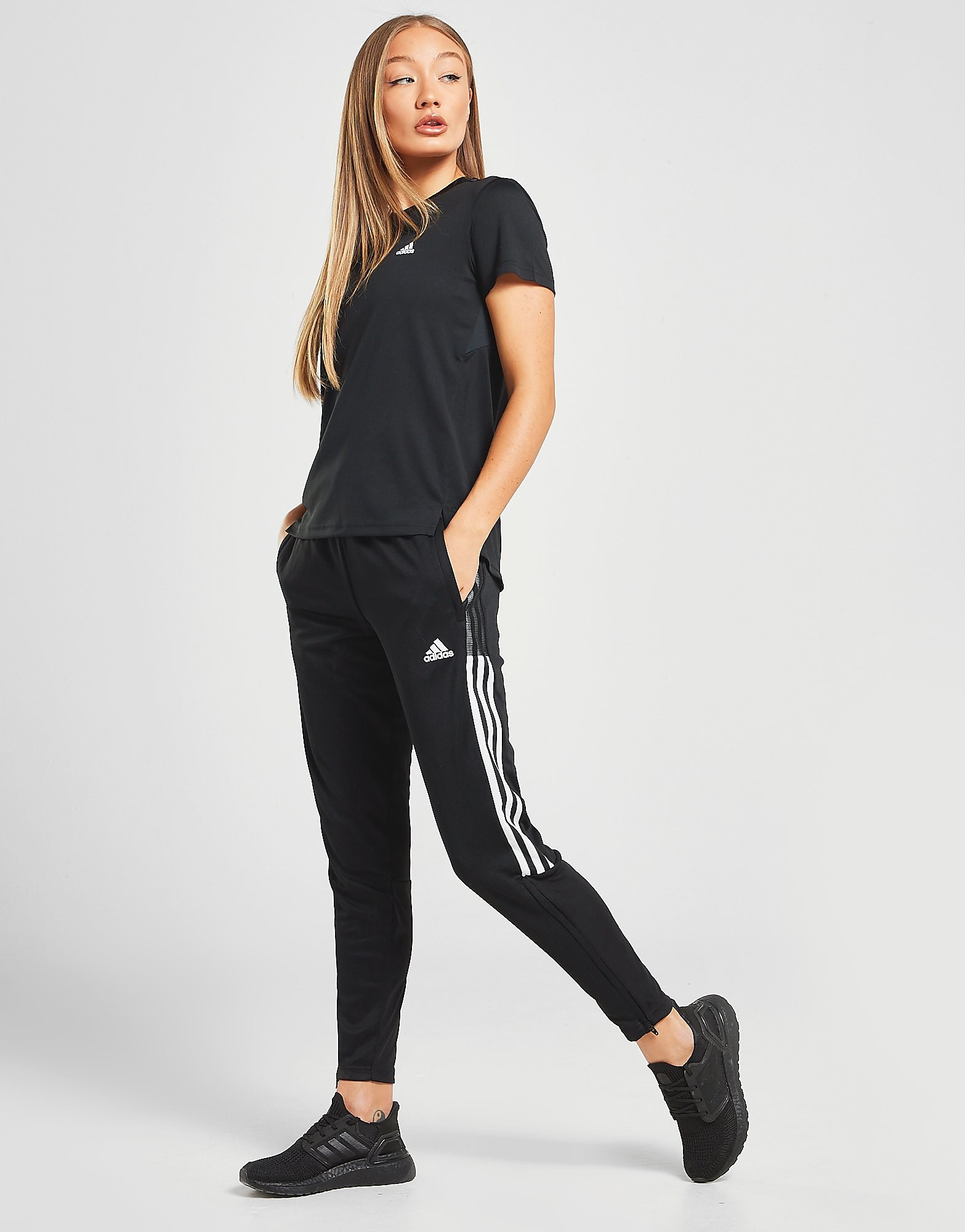 adidas Tiro Track Pants - Black - Womens, Black