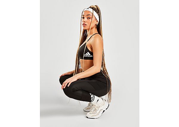 adidas Tight Designed To Move Big Logo Sport - Black / Black / White, Black / Black / White