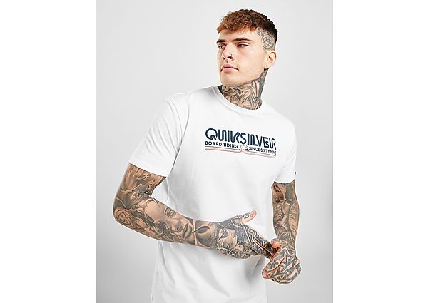 Quiksilver T-Shirt à Rayures Homme