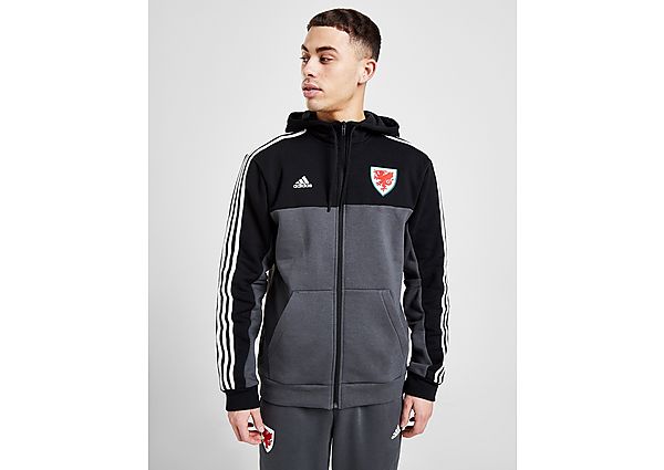 adidas Sweat à Capuche Pays de Galles 3-Stripes Zippé PRÉCOMMANDE