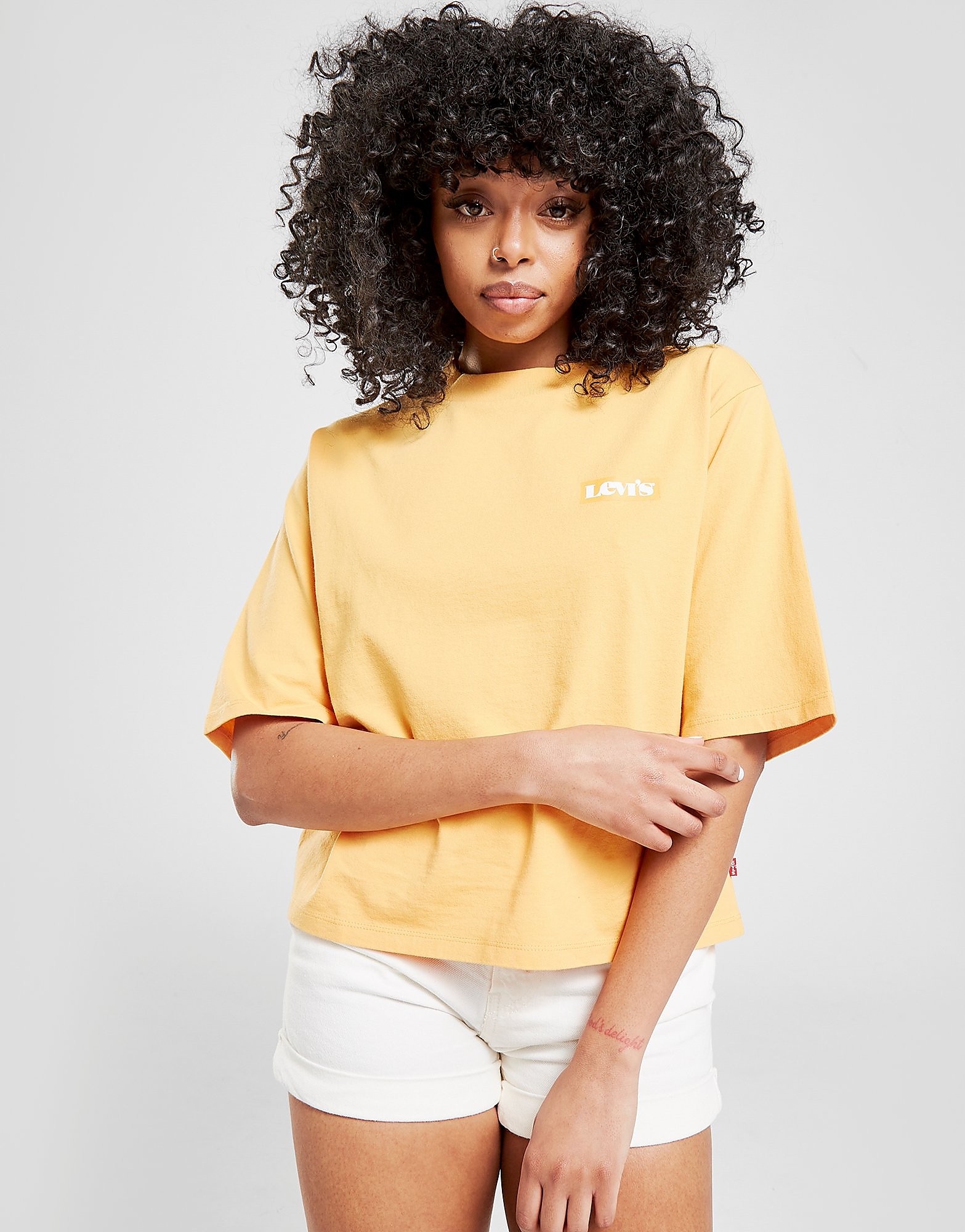 

Levis Vintage Logo Crop T-Shirt - Orange - Womens, Orange