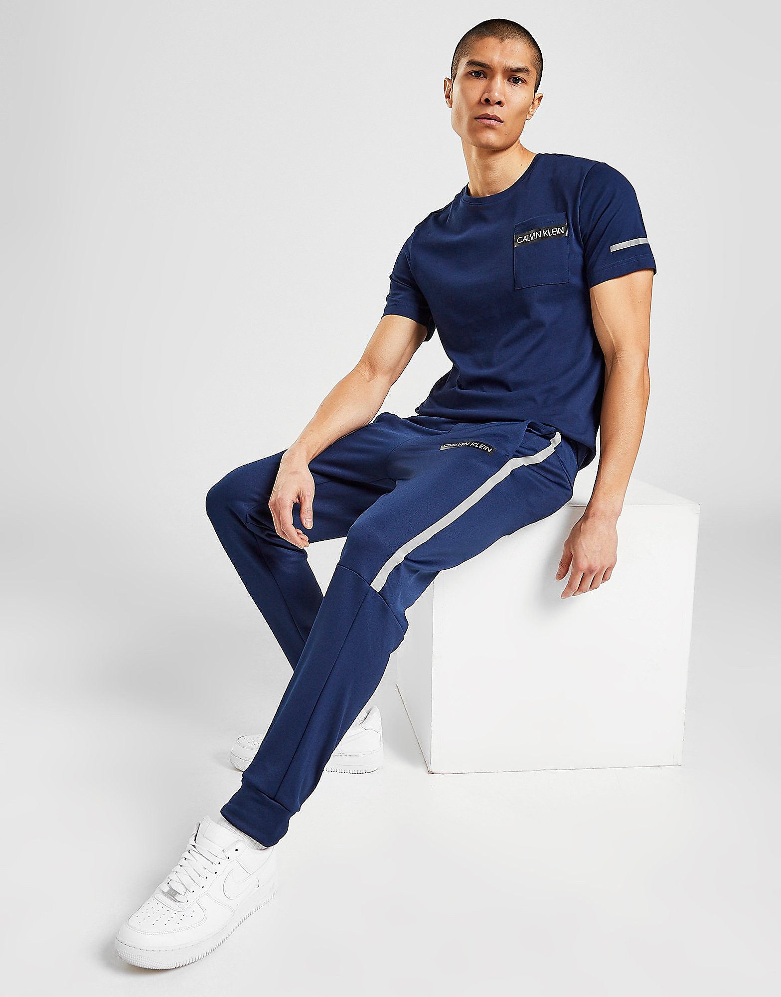 

Calvin Klein Reflective Poly Track Pants - Only at JD - Navy - Mens, Navy