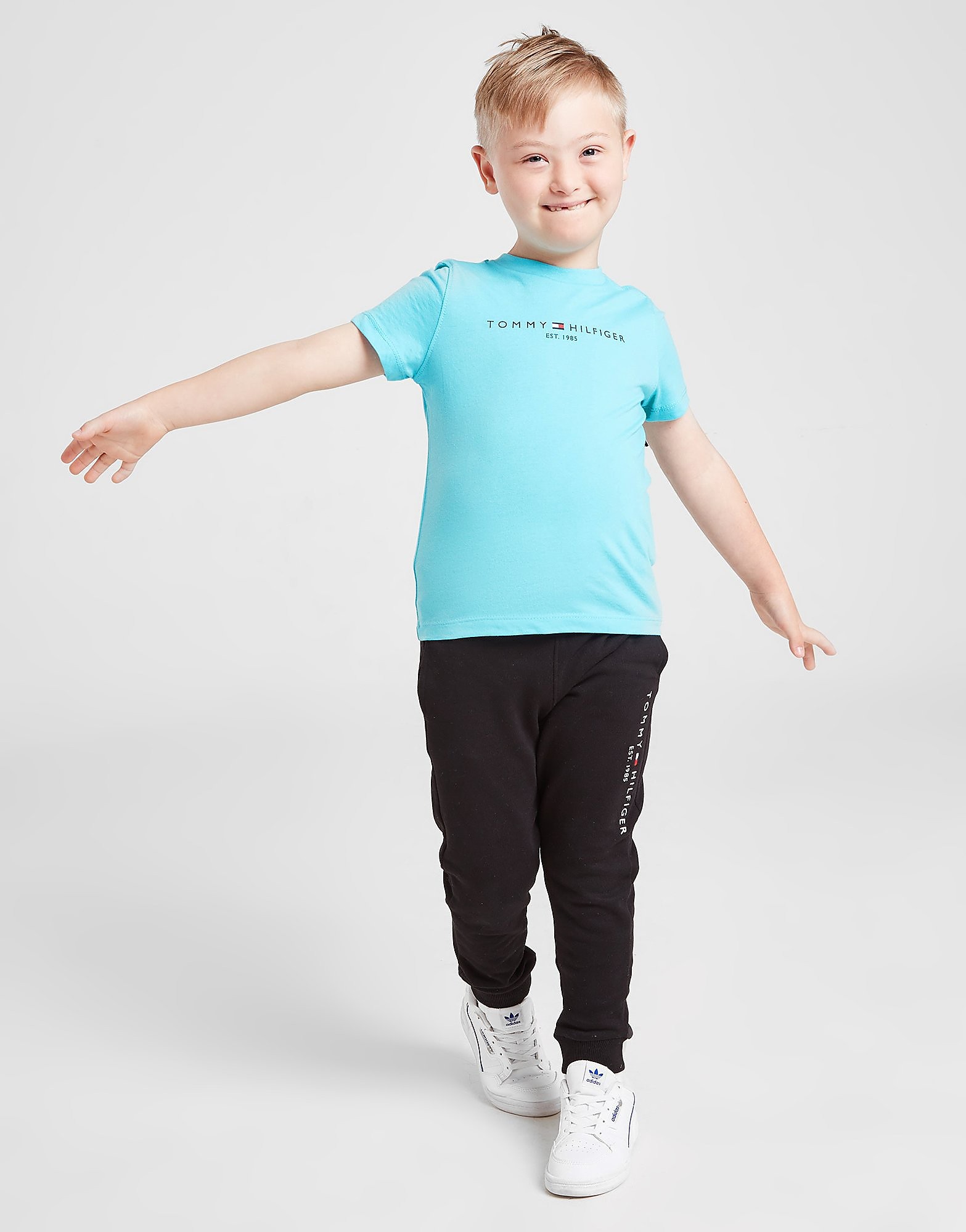 

Tommy Hilfiger Essential Logo T-Shirt Children - Blue - Kids, Blue