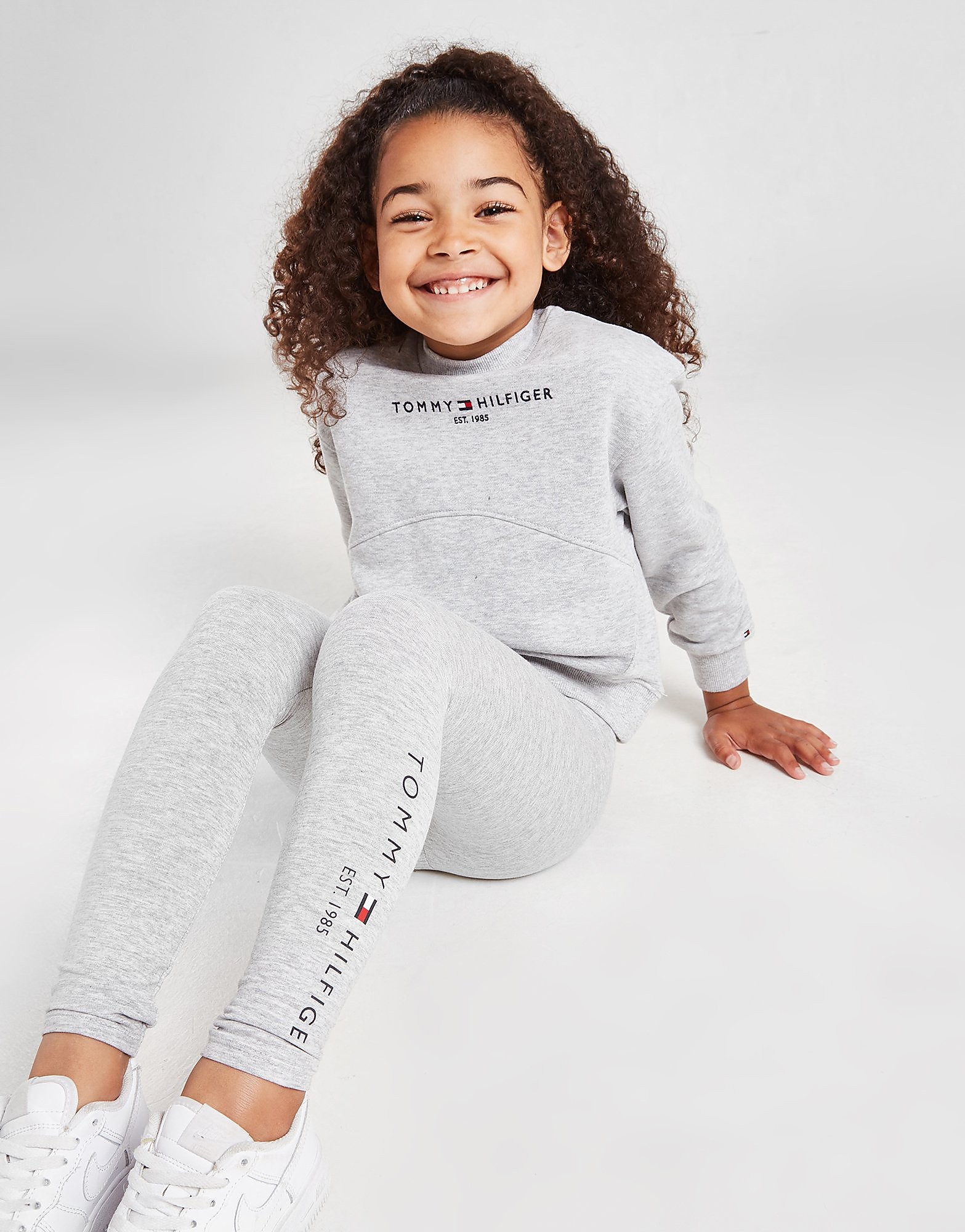 

Tommy Hilfiger Essential Sweatshirt/Leggings Set - Grey - Kids, Grey