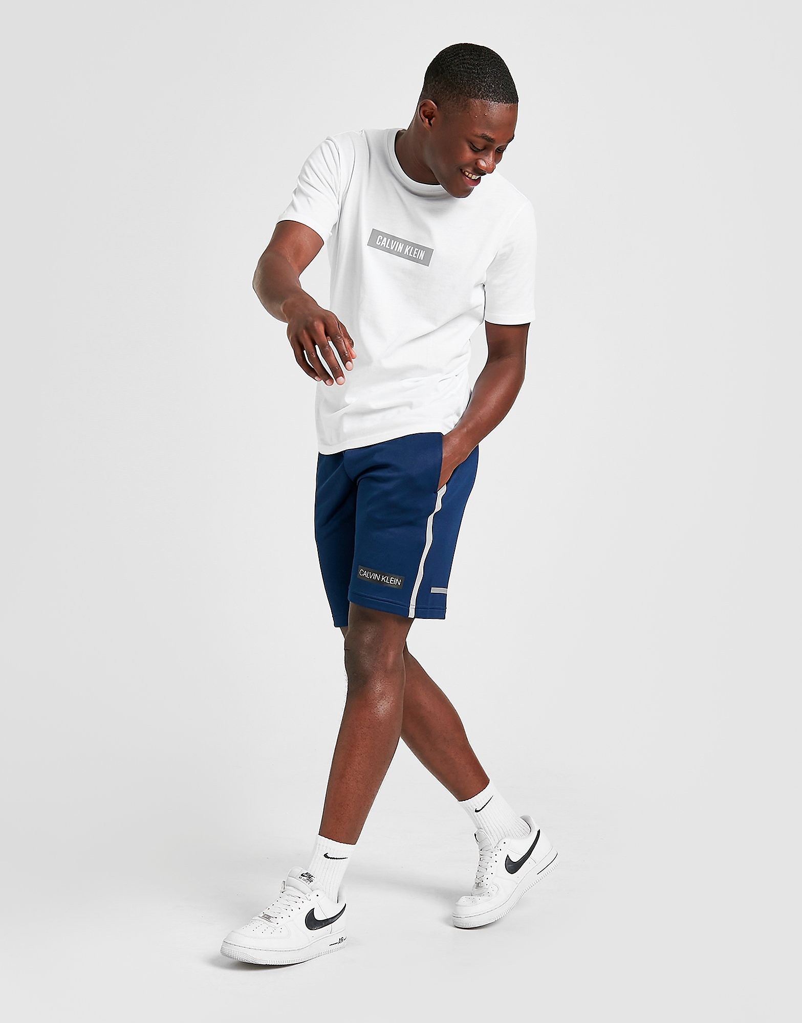

Calvin Klein Reflective Poly Shorts - Only at JD - Navy - Mens, Navy
