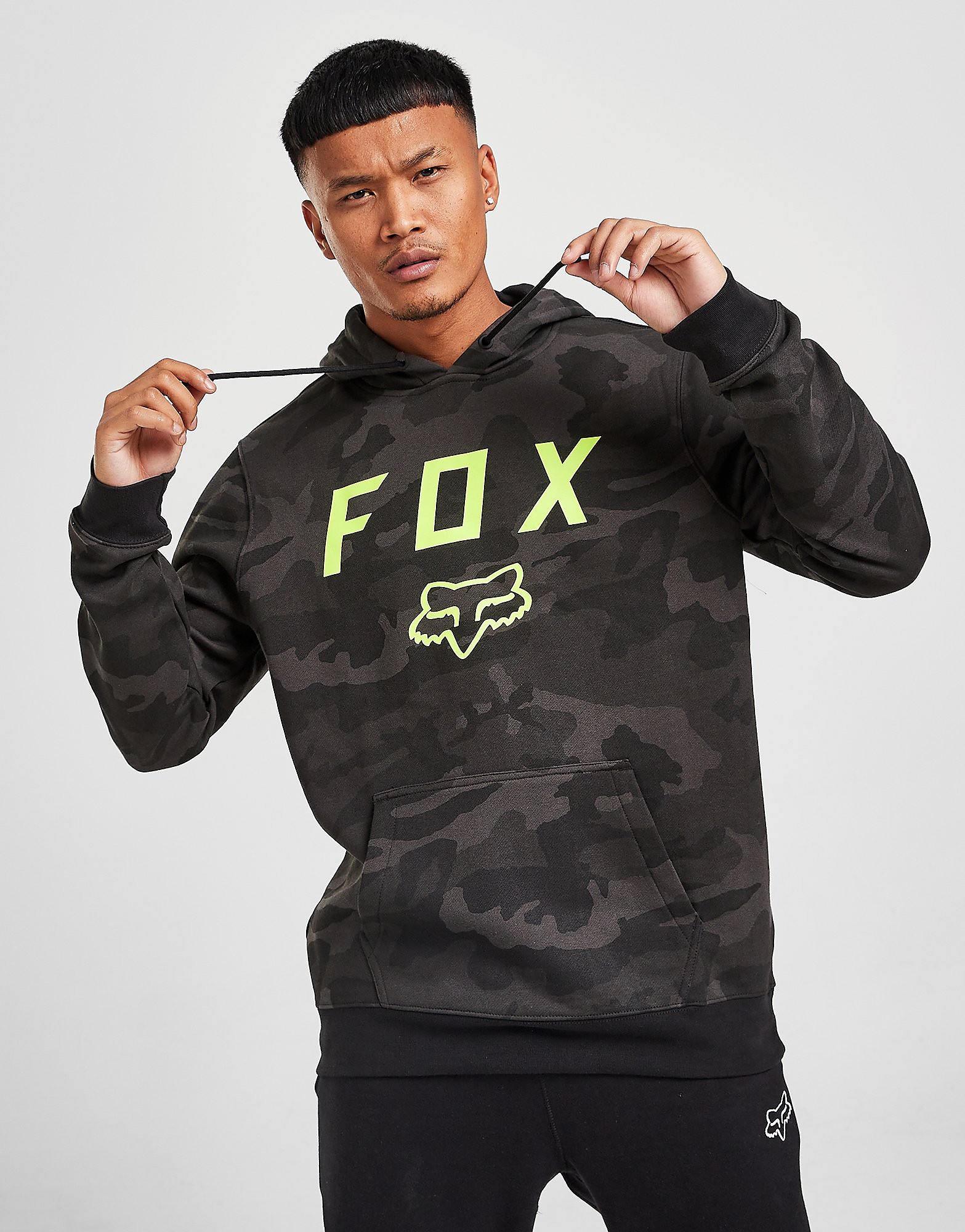 

Fox Legacy Fox Head Fleece Hoodie - Green - Mens, Green