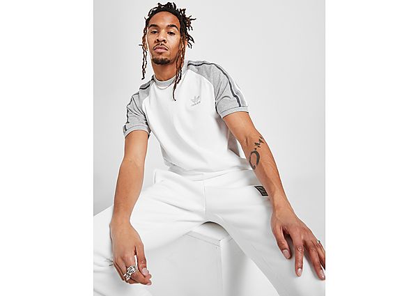 adidas Originals T-Shirt Tristripe Colour Block Homme