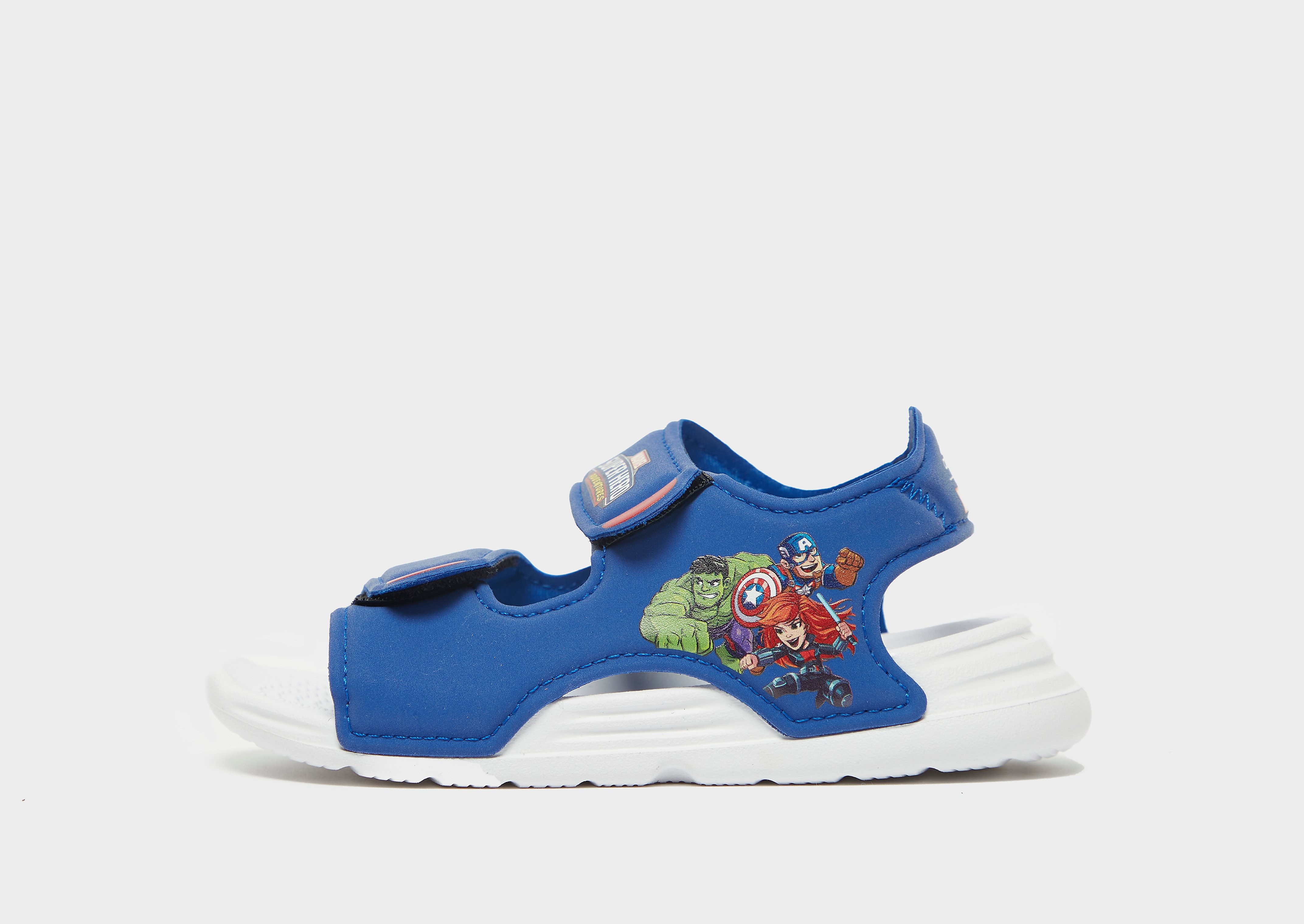 

adidas Swim Sandals Infant - Royal Blue / Cloud White / Vivid Red - Kids, Royal Blue / Cloud White / Vivid Red