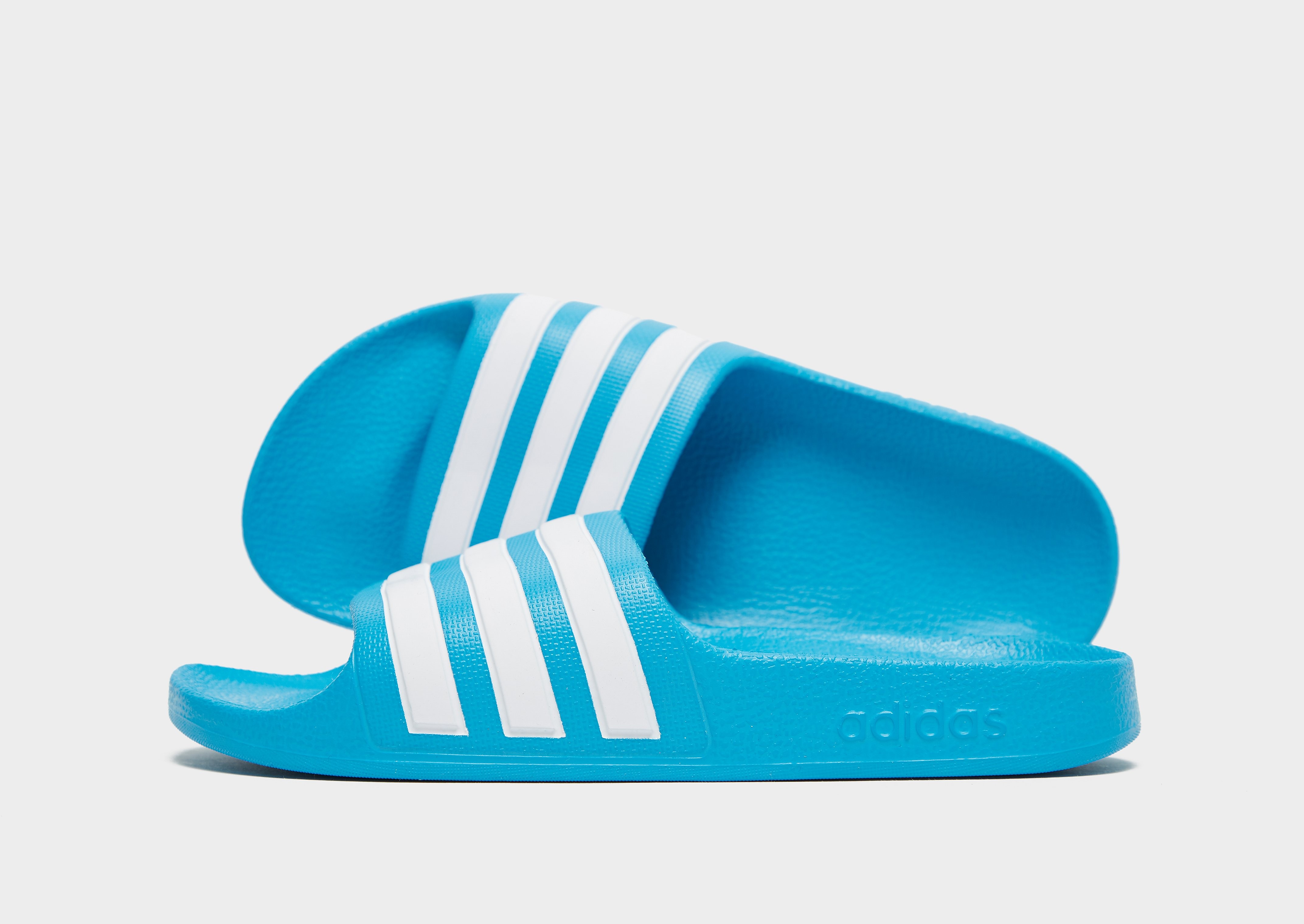 

adidas Originals Adilette Slides Children - Blue - Kids, Blue