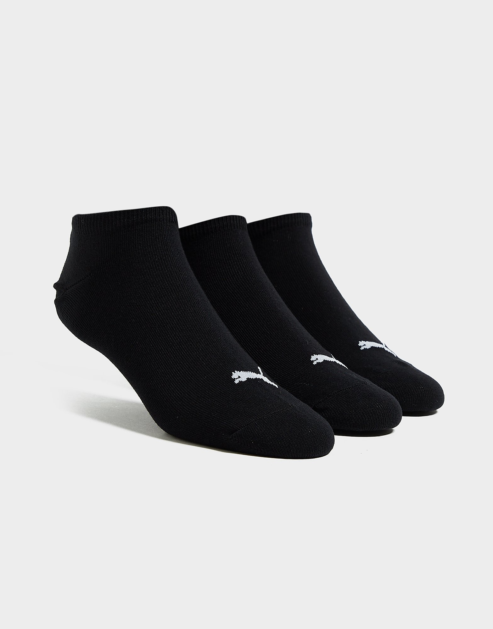 

Puma 3-Pack Ankle Socks - Black - Womens, Black