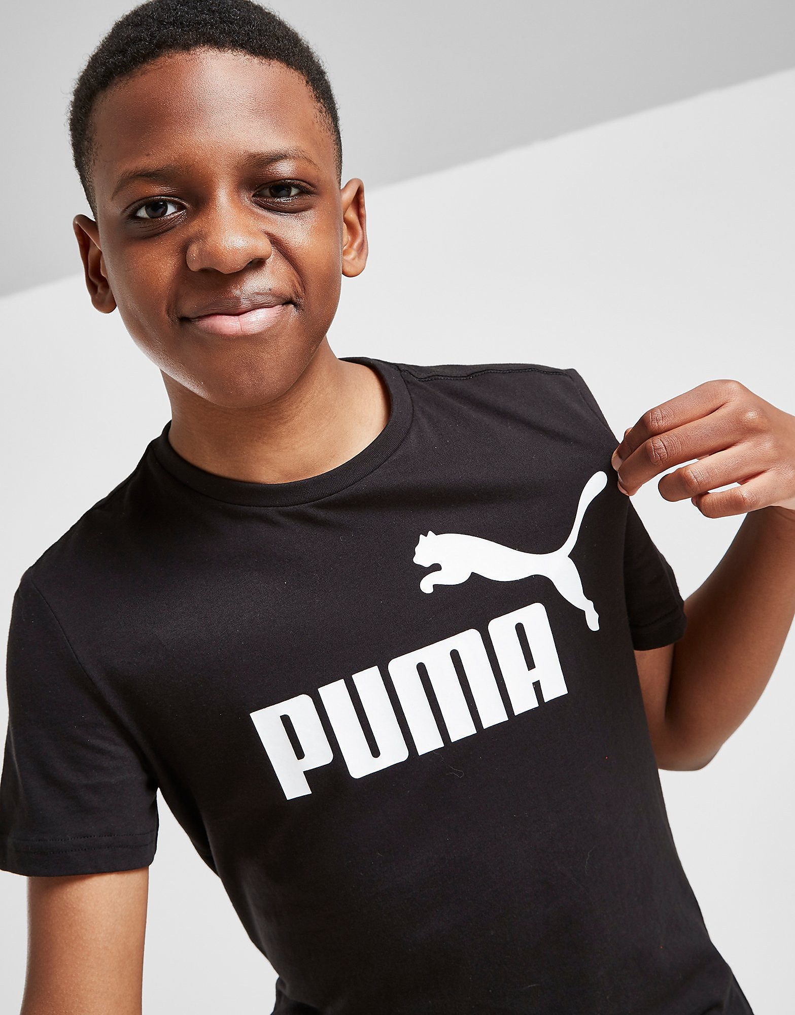 

Puma Core Logo T-Shirt Junior - Black - Kids, Black