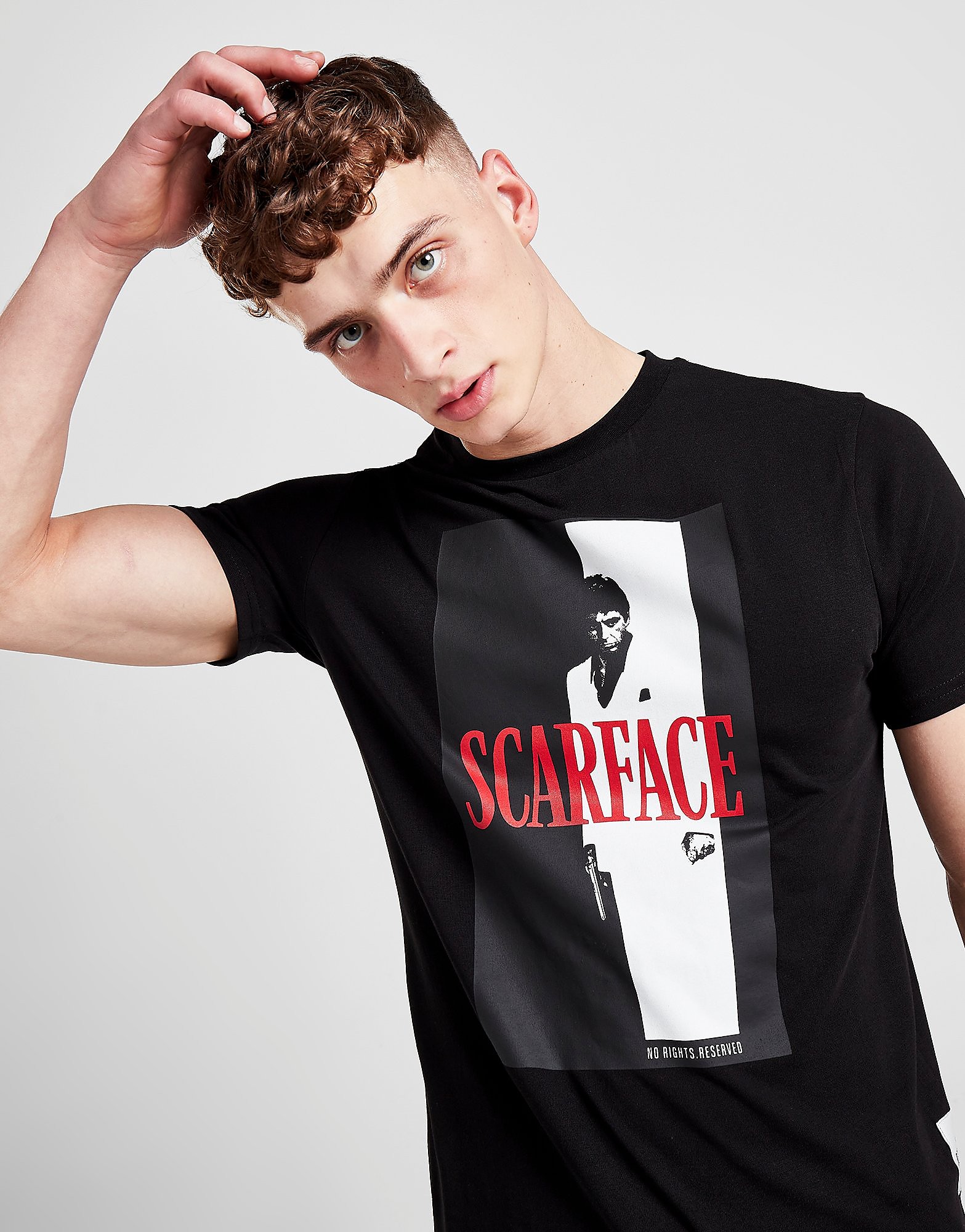 

NO RIGHTS RESERVED Scarface T-Shirt - Black - Mens, Black