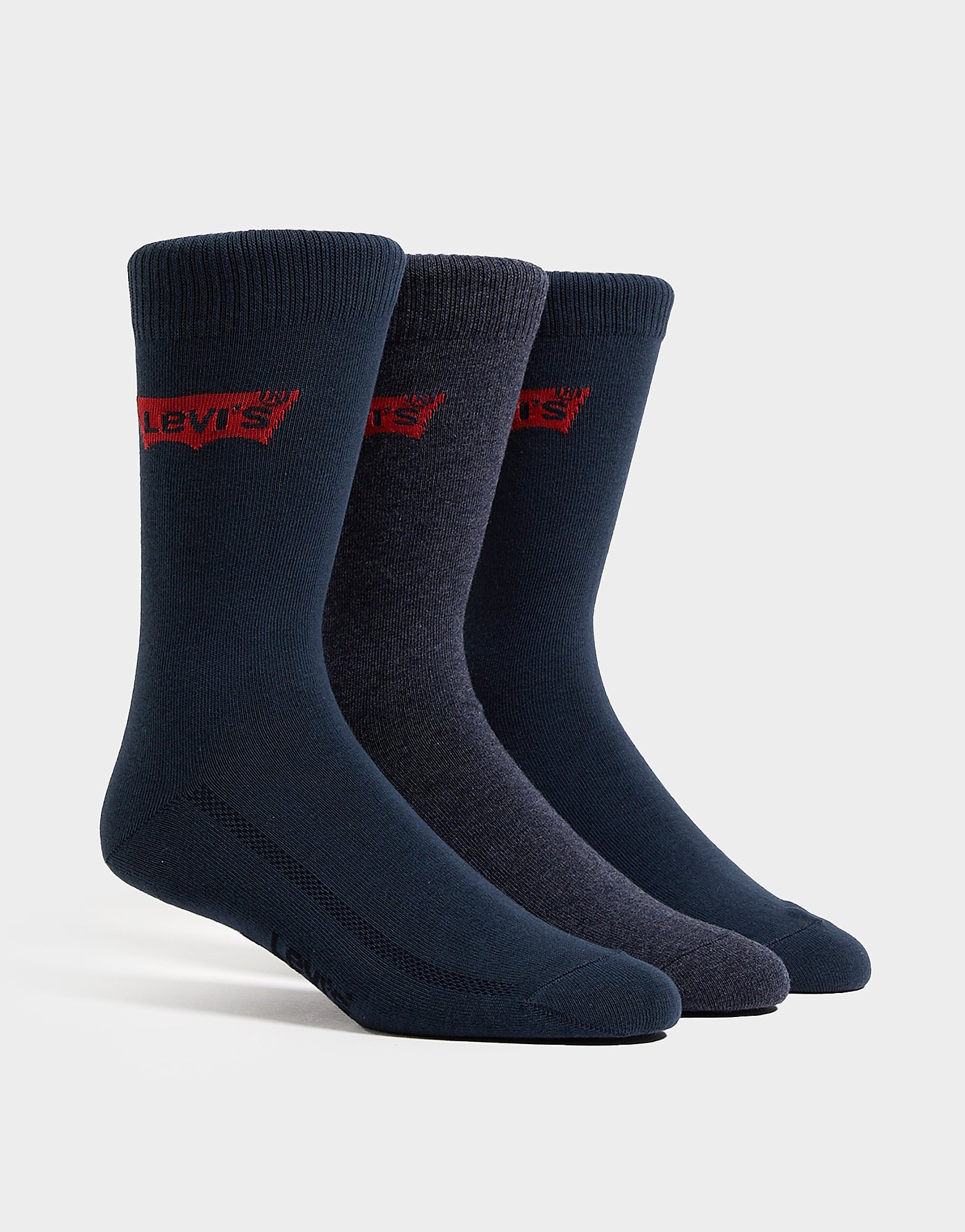 

Levis 3-Pack Regular Cut Socks - Blue - Womens, Blue
