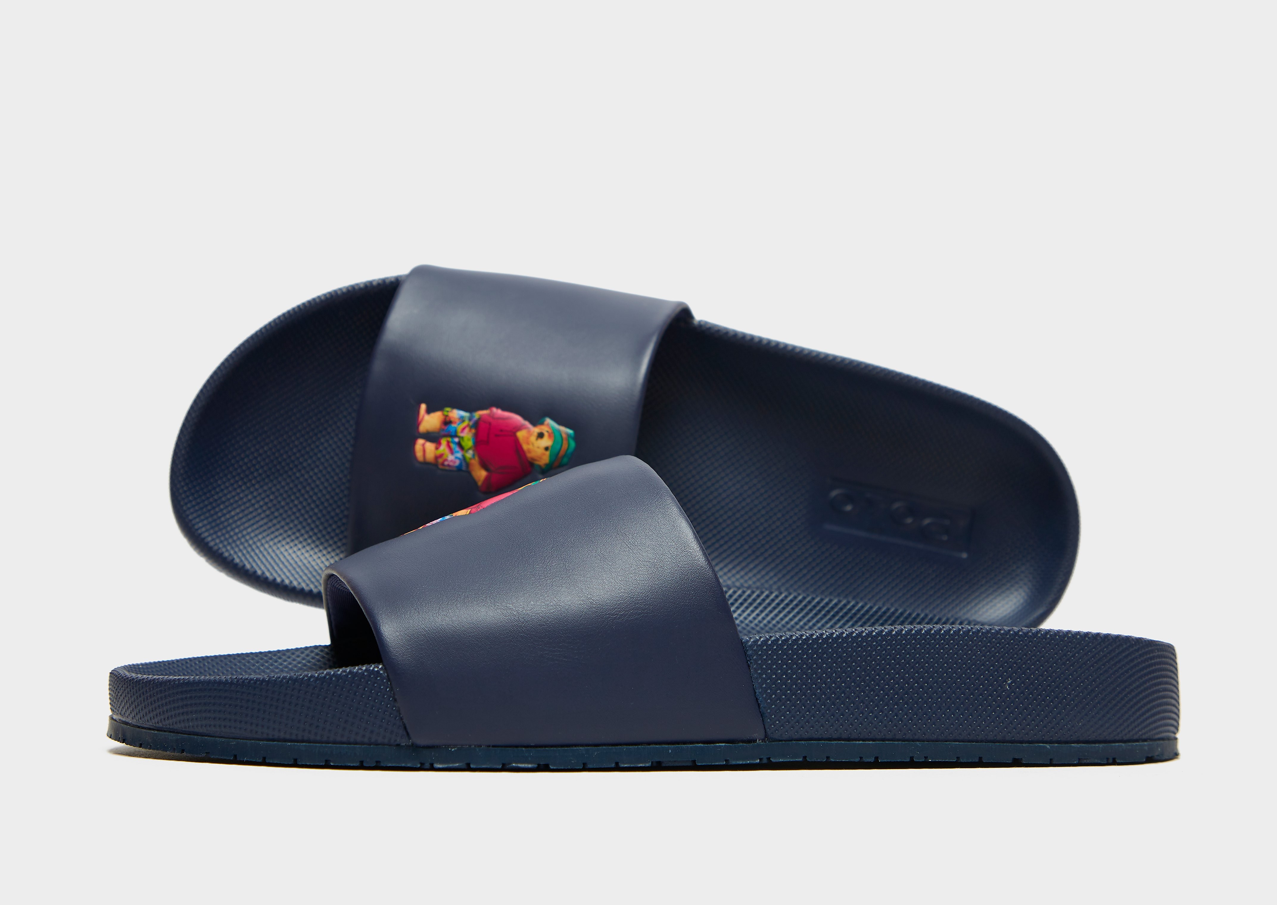 

Polo Ralph Lauren Cayson Bear Slides Women's - Navy, Navy