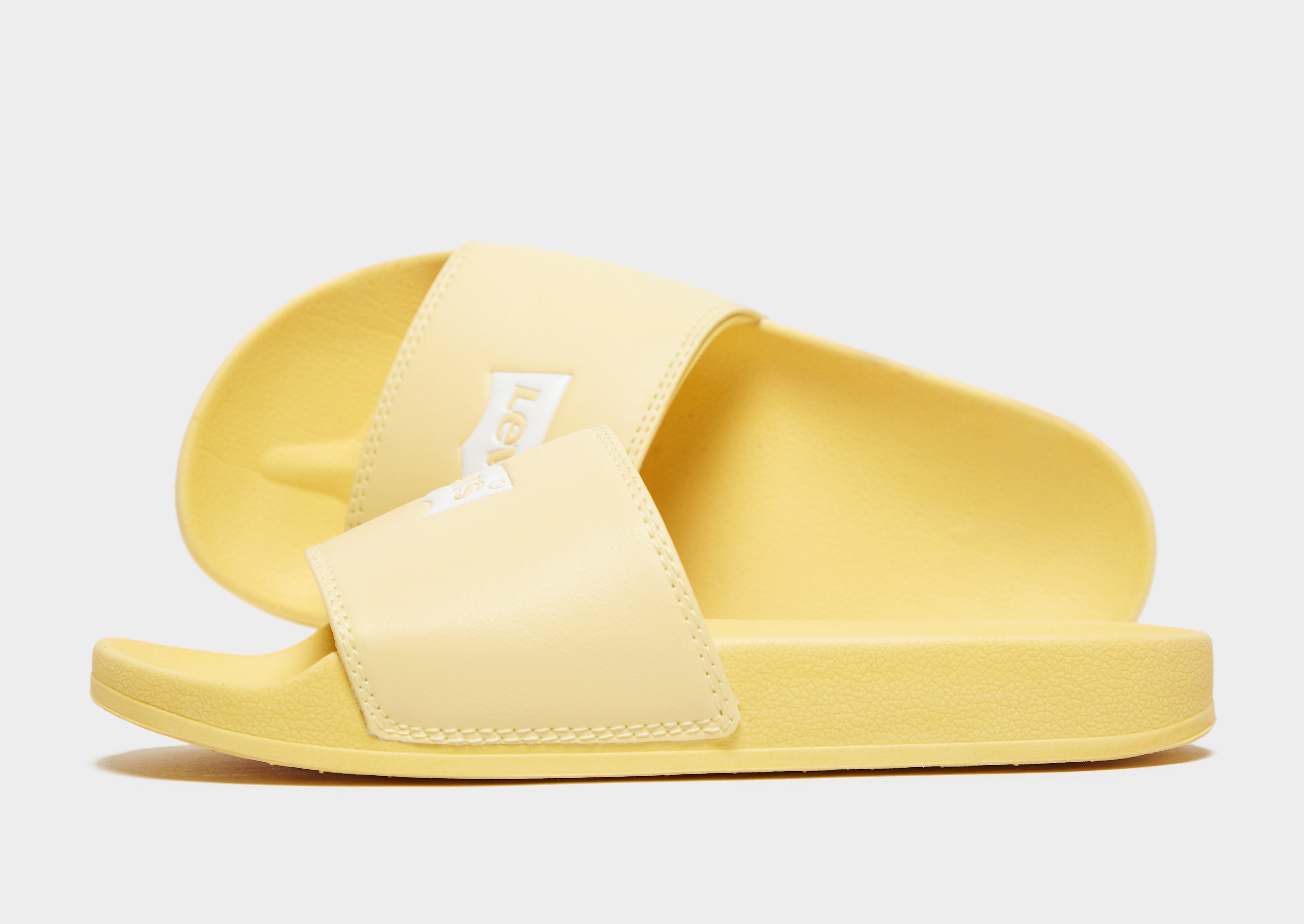 

Levis Batwing Slides Women's - Yellow, Yellow