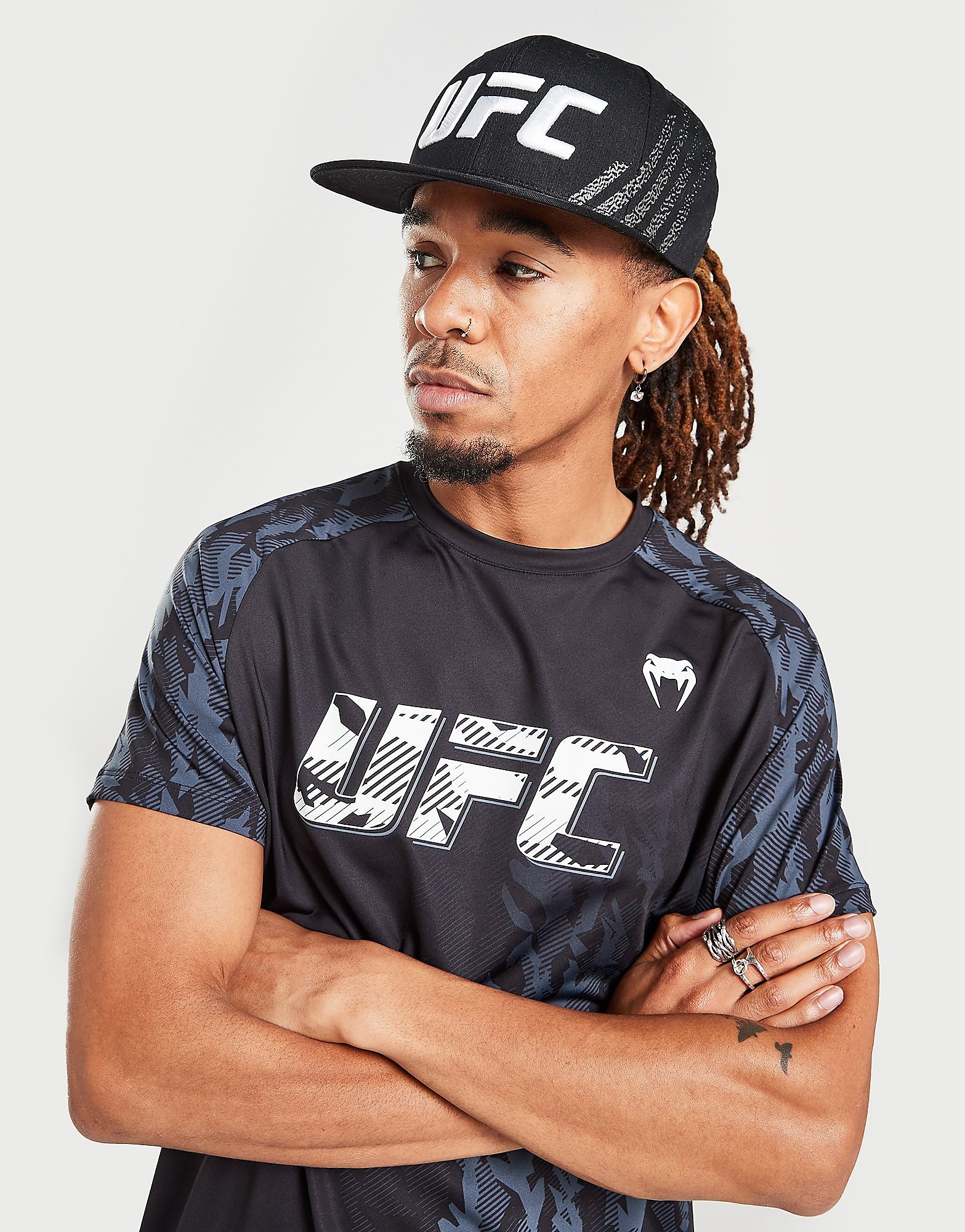 

Venum UFC Fight Night Snapback Cap - Black - Mens, Black