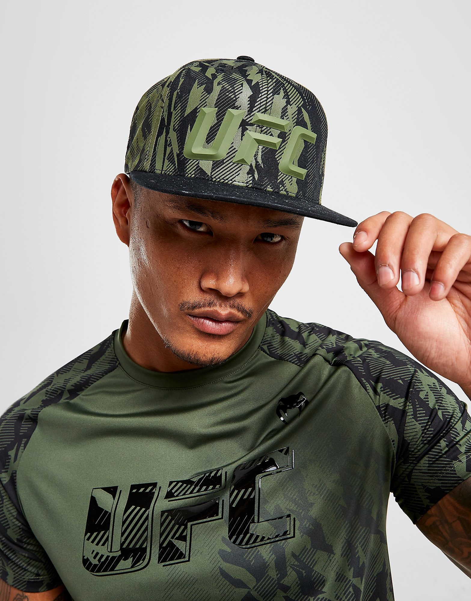 

Venum UFC Fight Week Snapback Cap - Green - Mens, Green