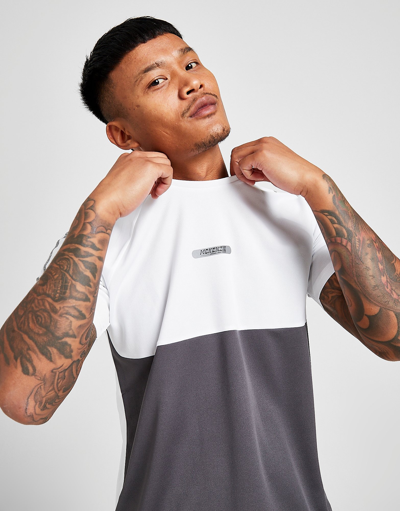 

McKenzie Performance Strike Reflective T-Shirt - Only at JD - White - Mens, White