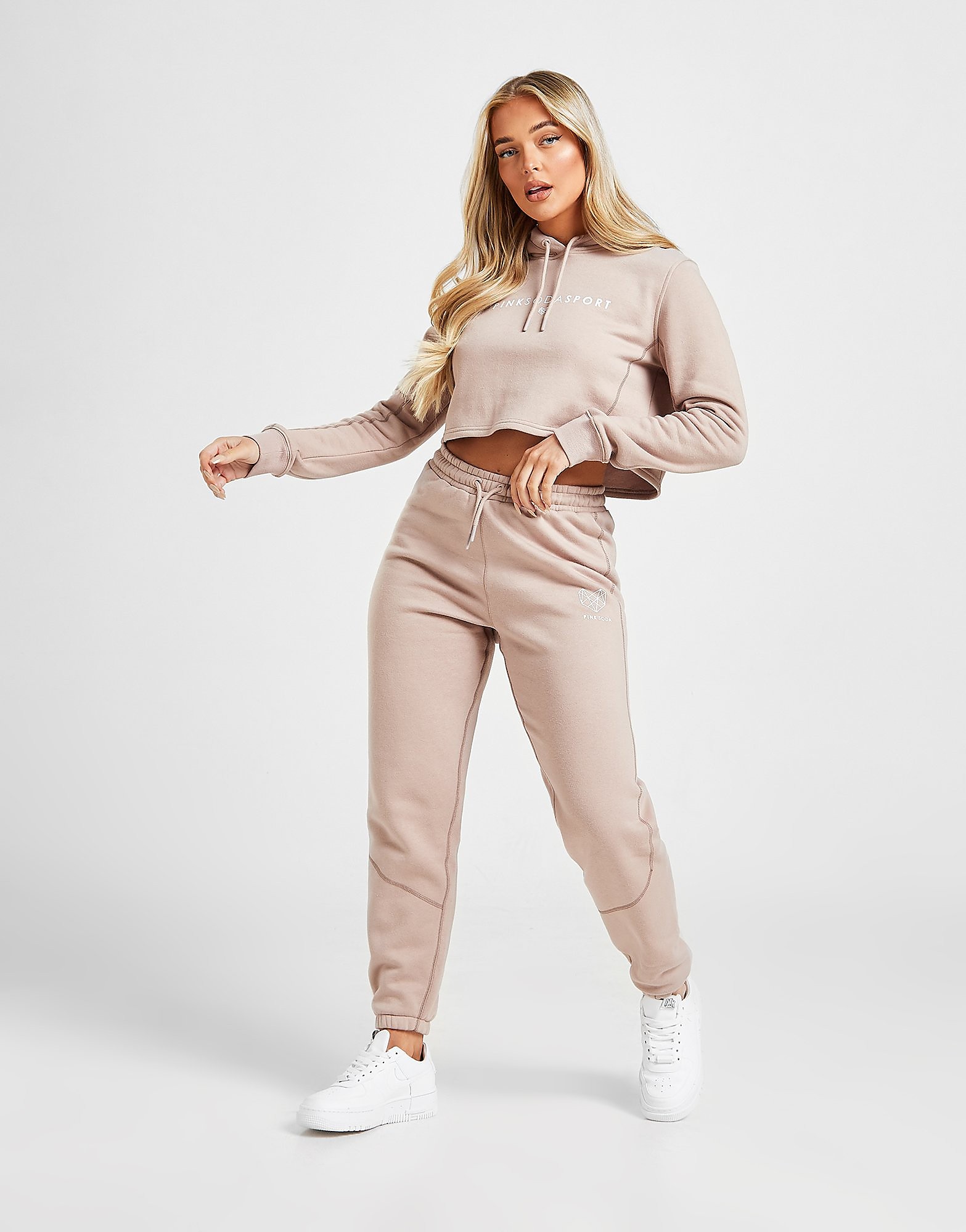 

Pink Soda Sport Contour Stitch Joggers - Brown - Womens, Brown