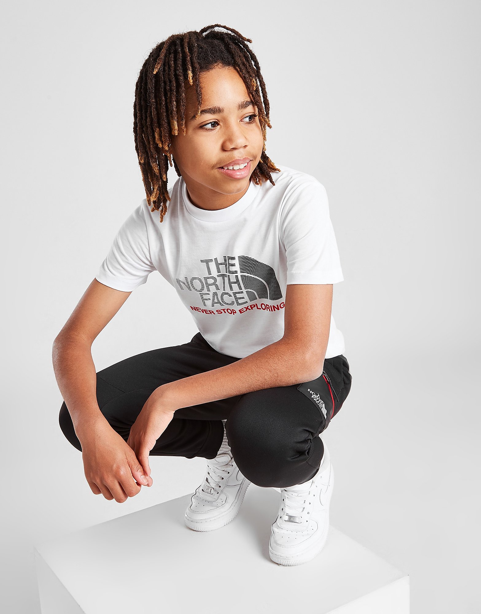 

The North Face Fade Easy T-Shirt Junior - Only at JD - White - Kids, White