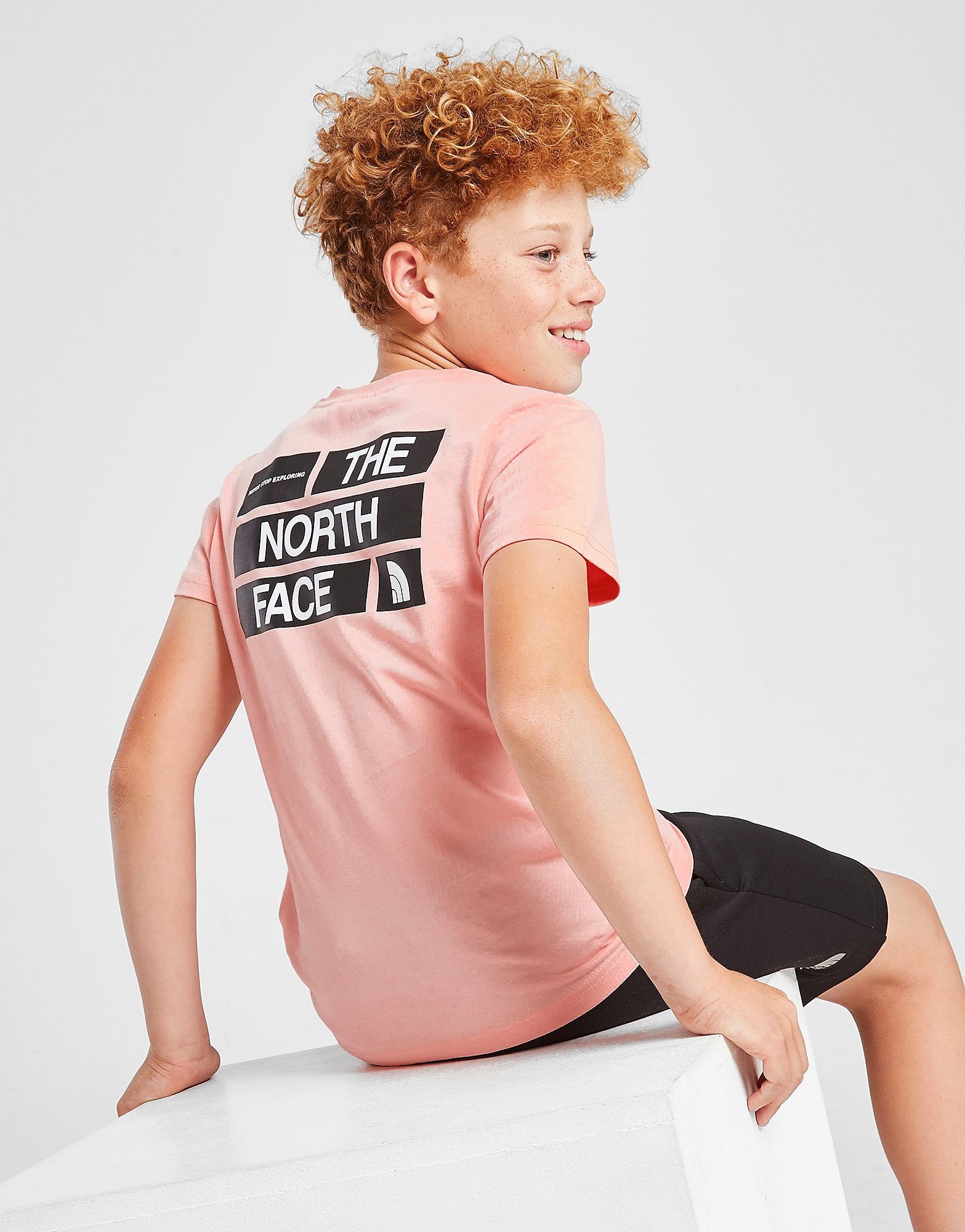 

The North Face Back Hit T-Shirt Junior - Only at JD - Pink - Kids, Pink