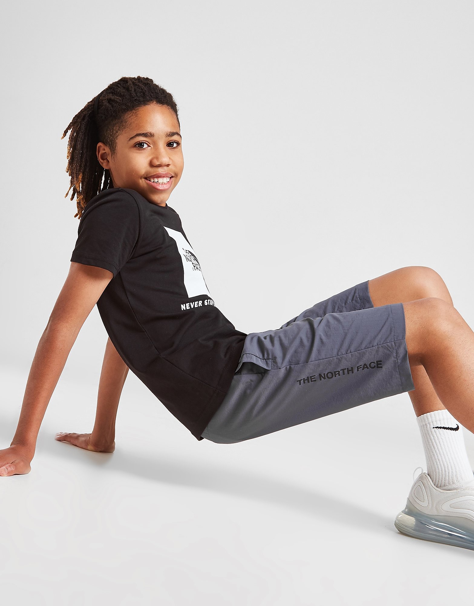 

The North Face Woven Cargo Shorts Junior - Only at JD - Grey - Kids, Grey