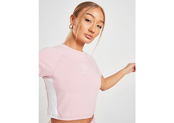 Pink Soda Sport T-Shirt Crop Rib Femme