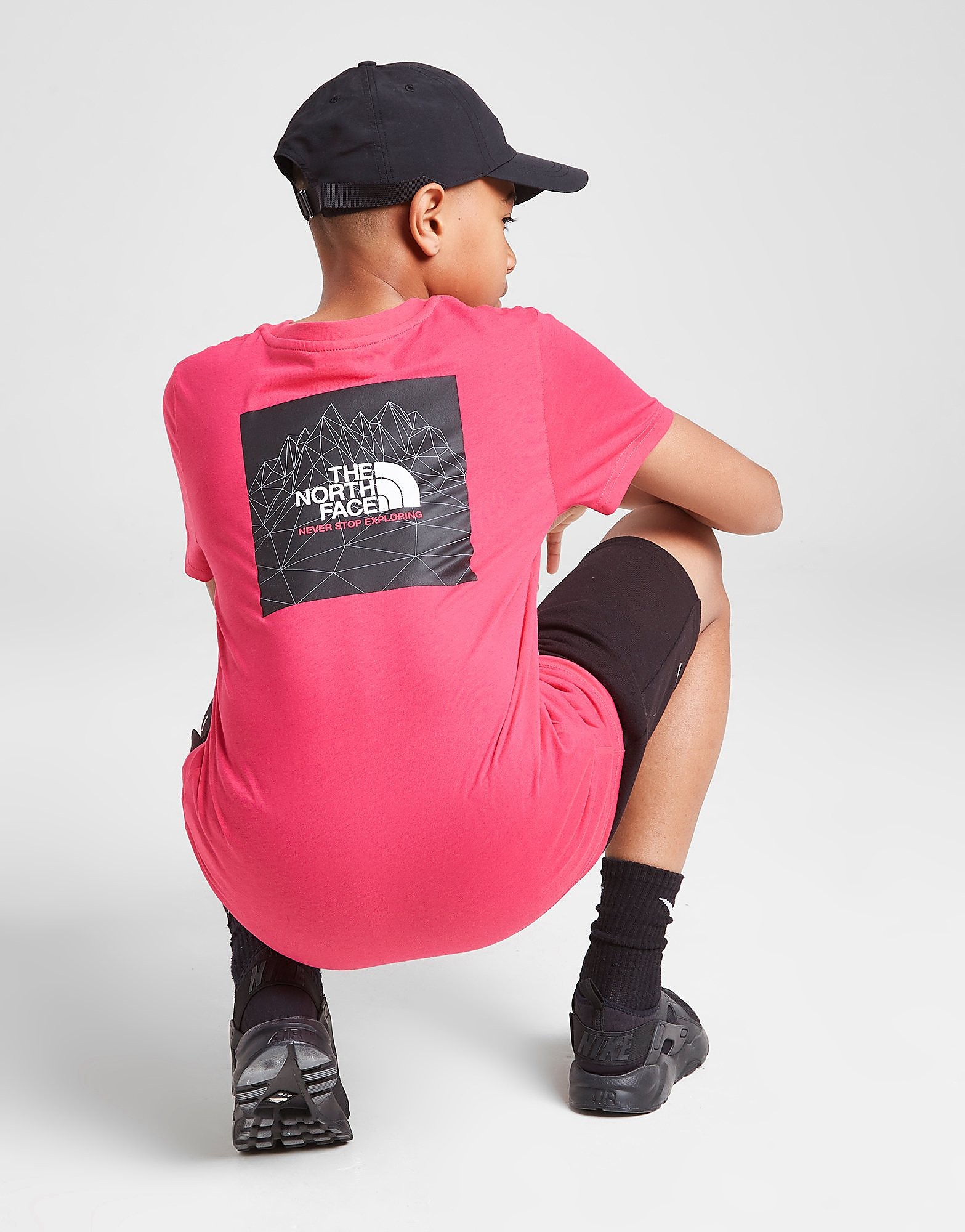 

The North Face Back Hit Mountain T-Shirt Junior - Only at JD - Pink - Kids, Pink