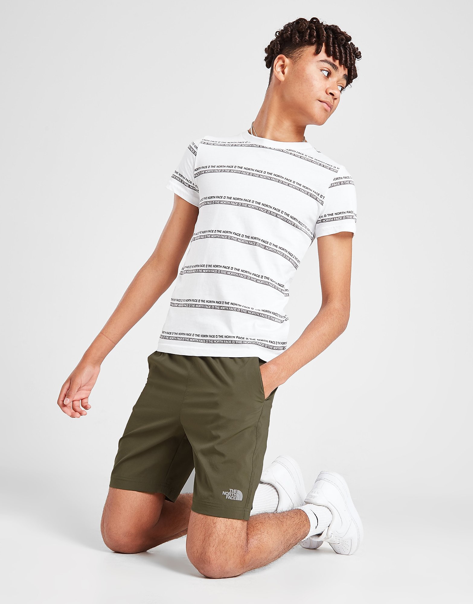 

The North Face Reactor Shorts Junior - Only at JD - Green - Kids, Green