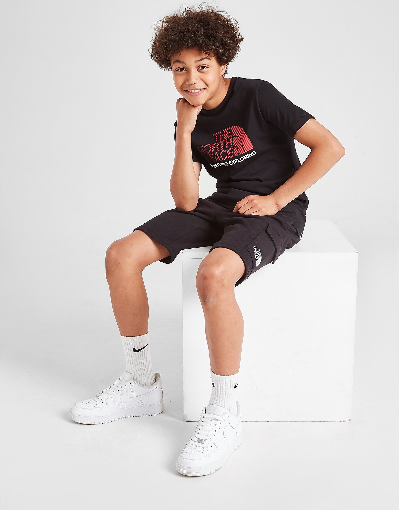

The North Face Fade Easy T-Shirt Junior - Only at JD - Black - Kids, Black