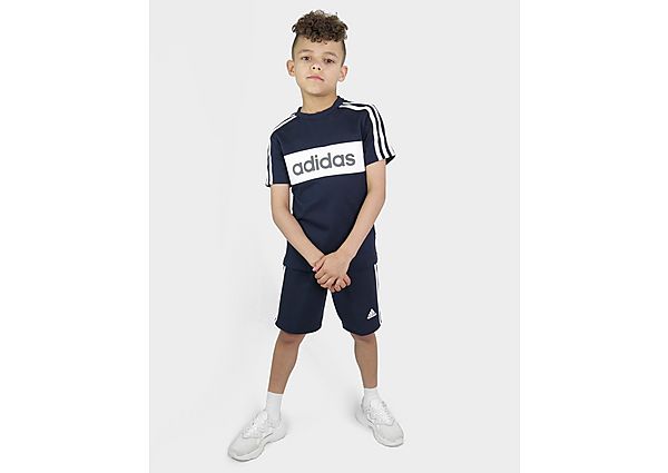 adidas Ensemble T-Shirt/Short Fille Linear Essential Enfant