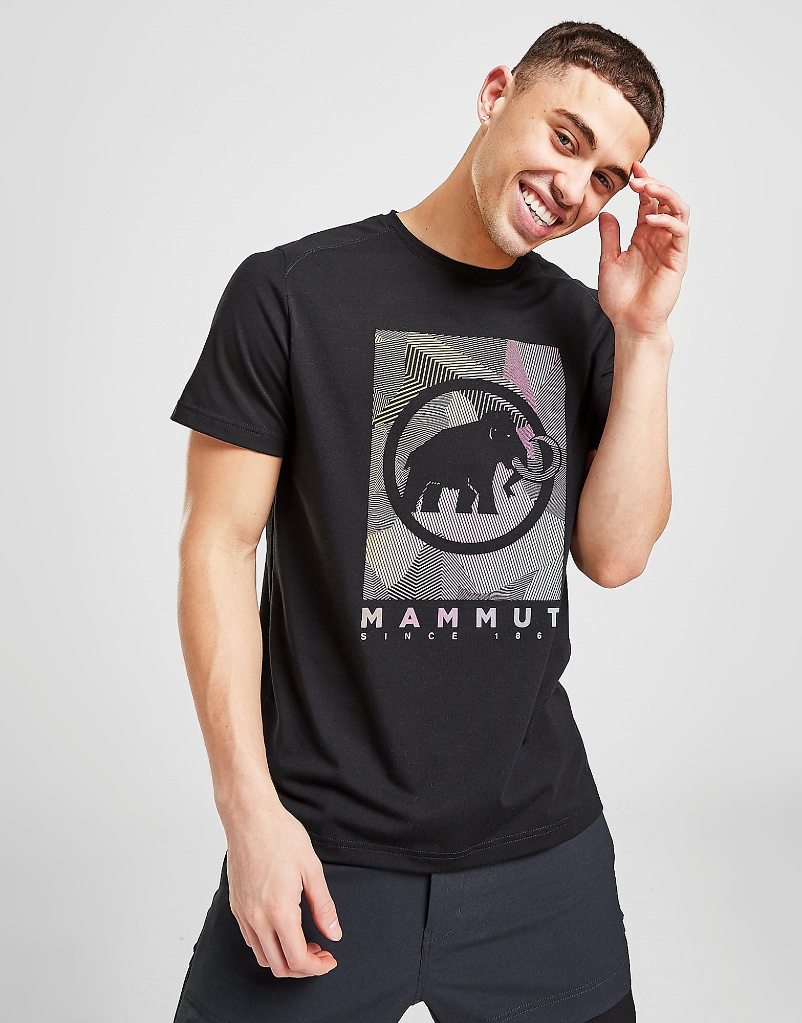 

Mammut Trovat Graphic T-Shirt - Black - Mens, Black