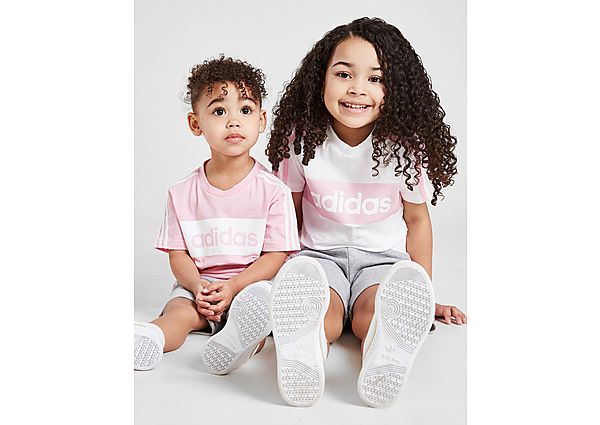 adidas Ensemble T-Shirt/Short Fille Linear Essential Enfant