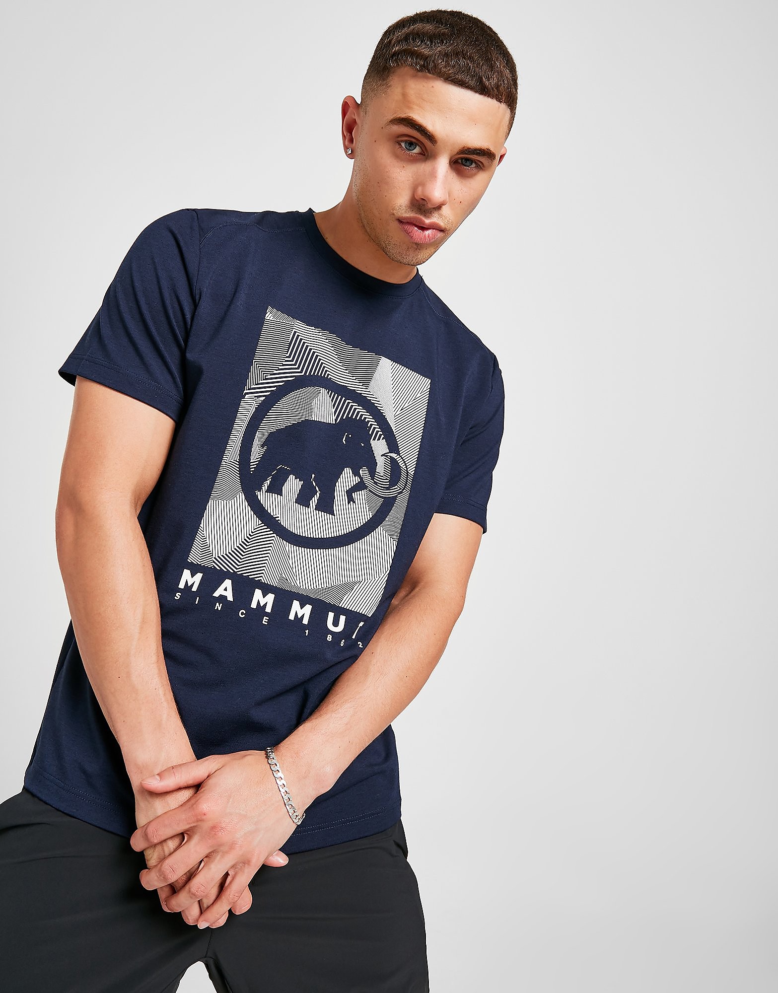 

Mammut Trovat Graphic T-Shirt - Blue - Mens, Blue