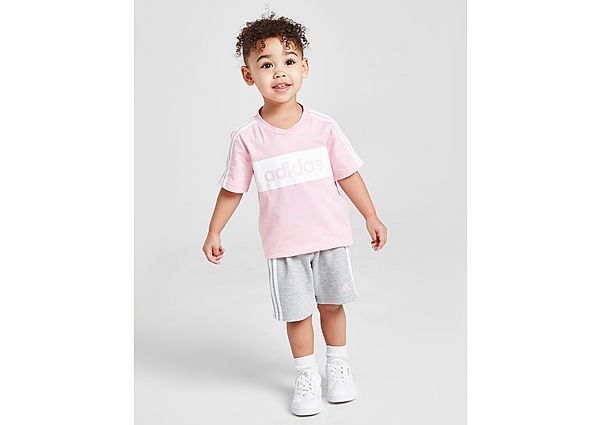 adidas Ensemble T-Shirt/Short Fille Linear Essential Bébé