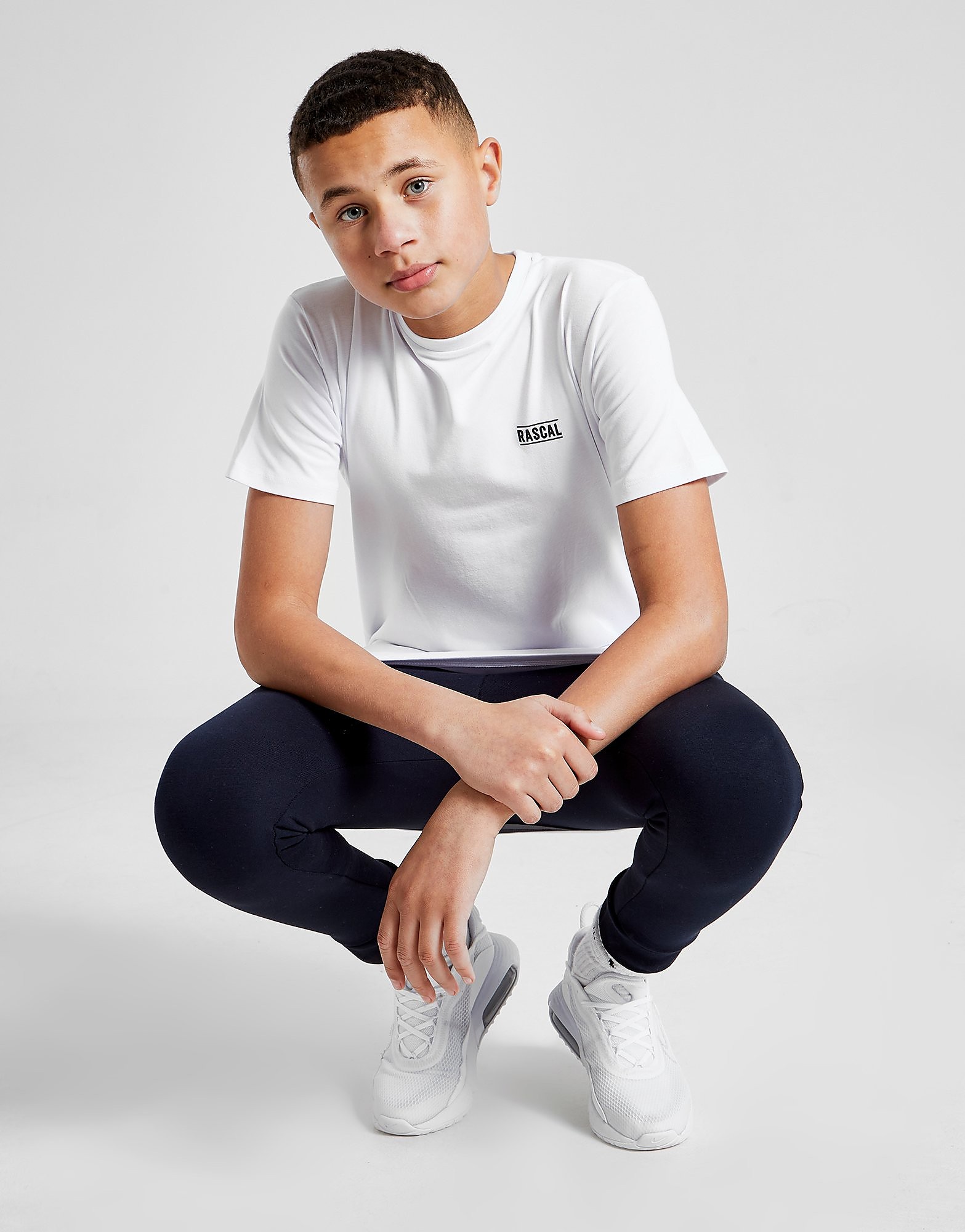 

Rascal Essential Small Logo T-Shirt Junior - White - Kids, White