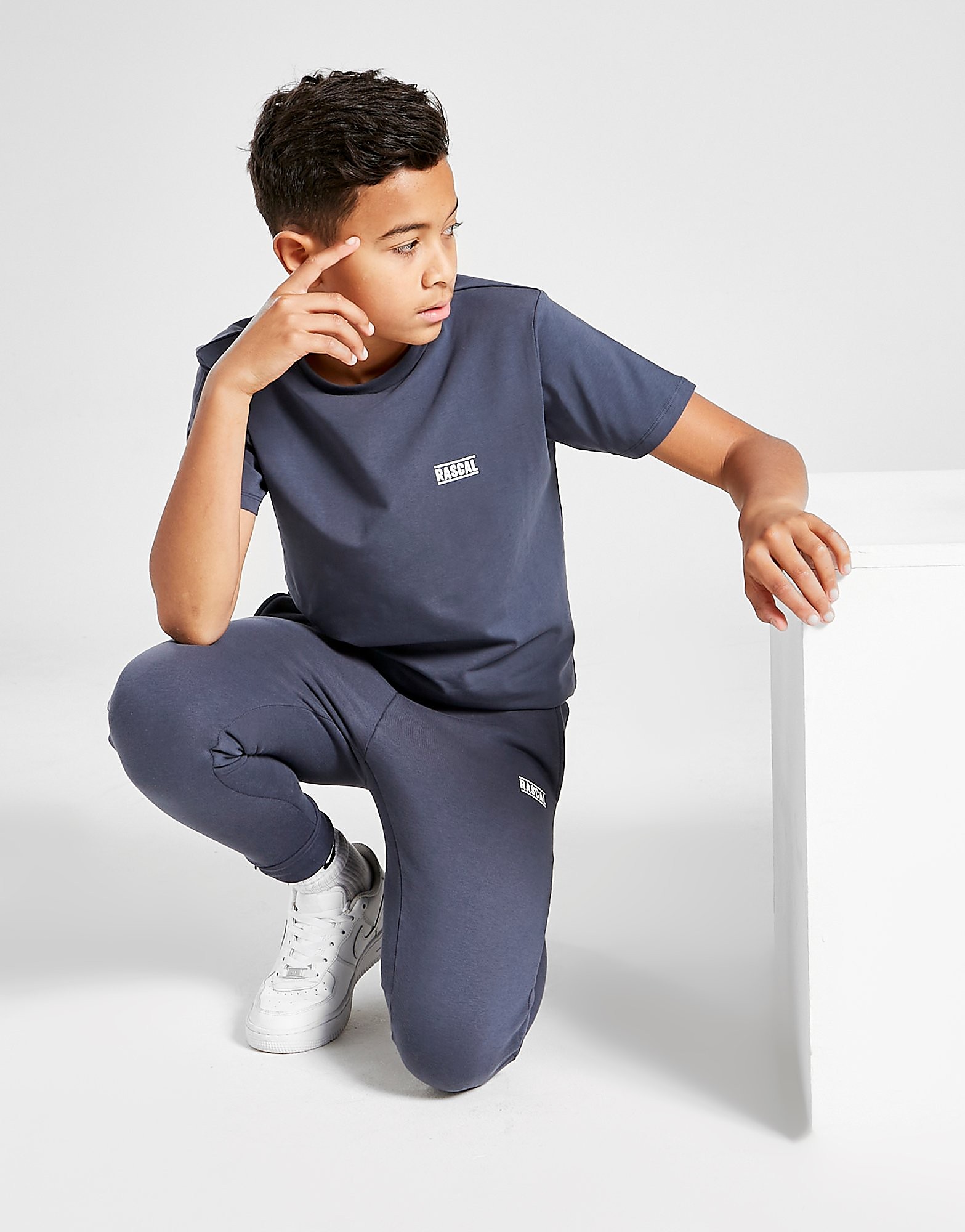 

Rascal Essential Small Logo T-Shirt Junior - Grey - Kids, Grey