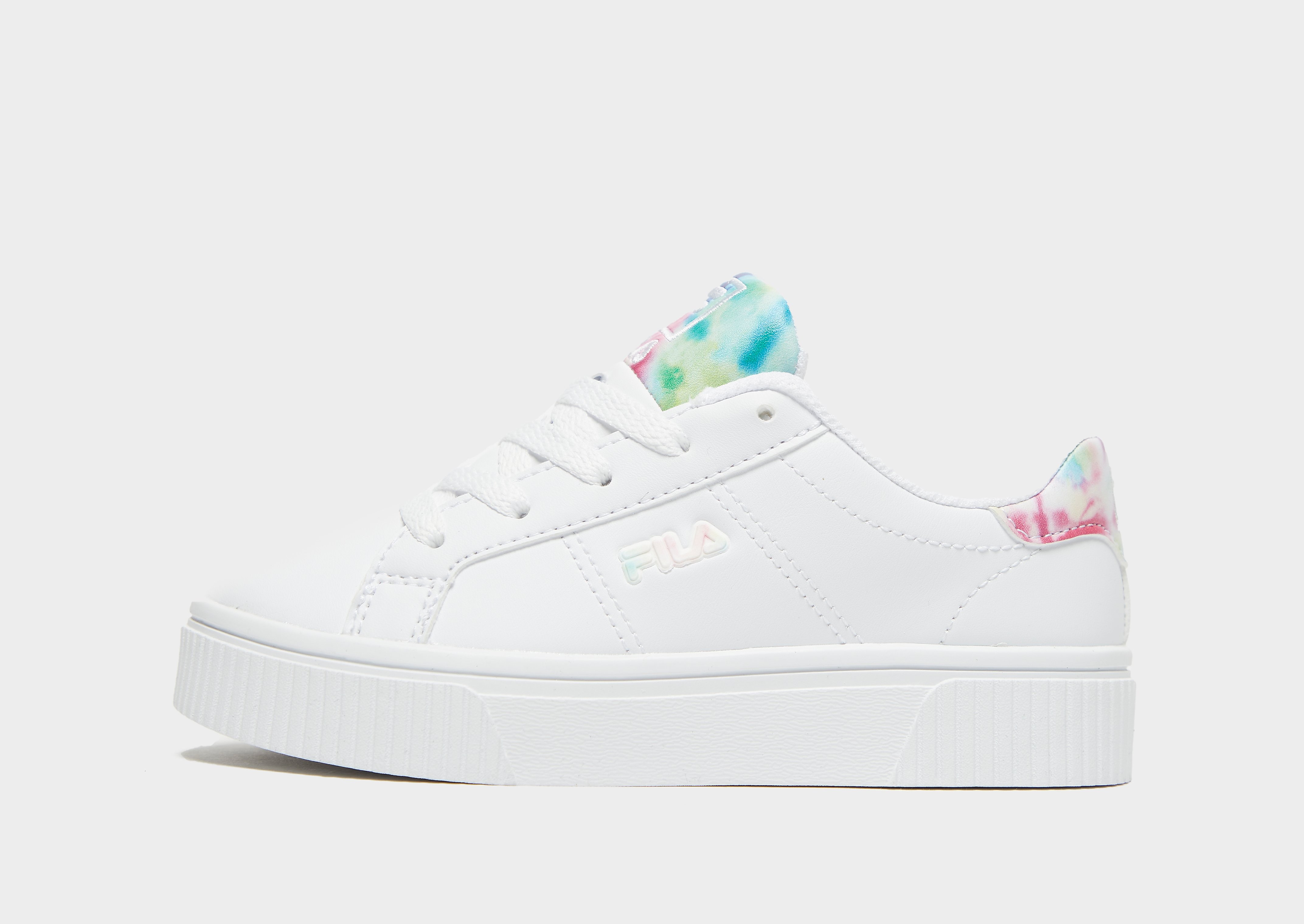 Fila Panache Children - Only at JD - White/Multi Coloured - Kids, White/Multi Coloured