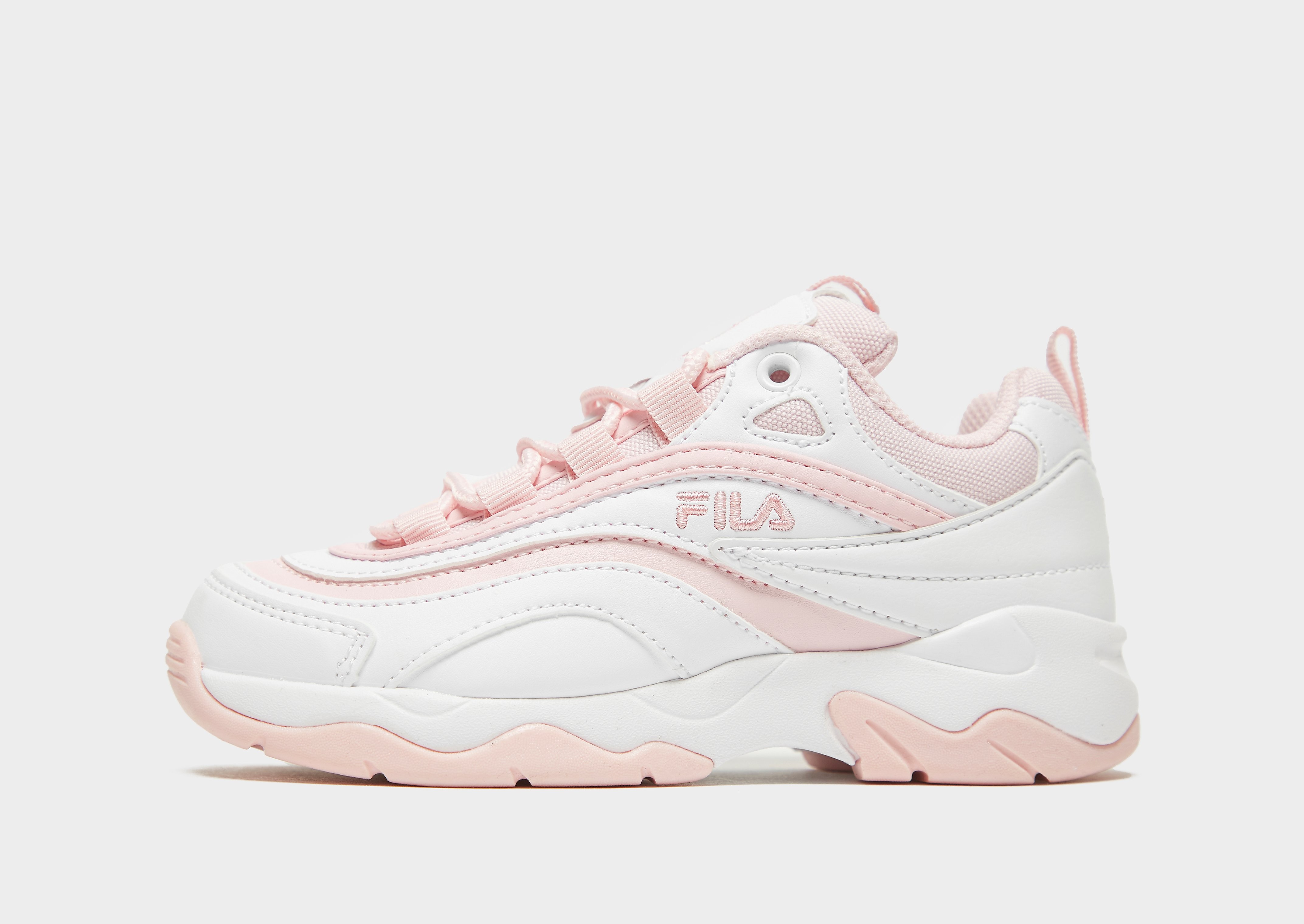 

Fila Ray Children - Only at JD - White/Pink - Kids, White/Pink