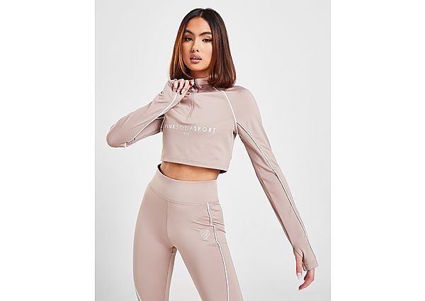 Pink Soda Sport Haut Zippé Pipe 1/4 Femme