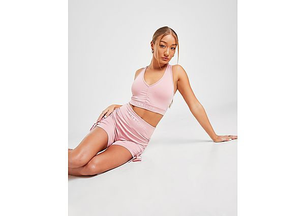 Pink Soda Sport Short Ruched Femme