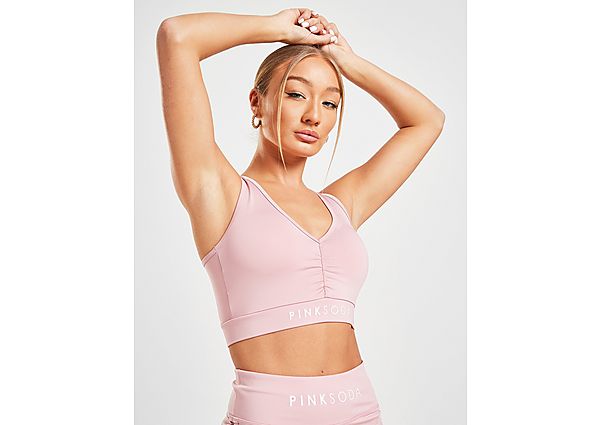 Pink Soda Sport Brassière Ruched Femme