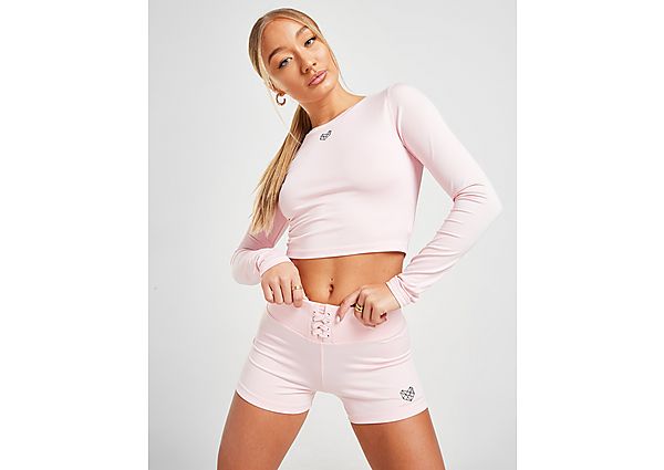 Pink Soda Sport Short Lace Up 3 Femme
