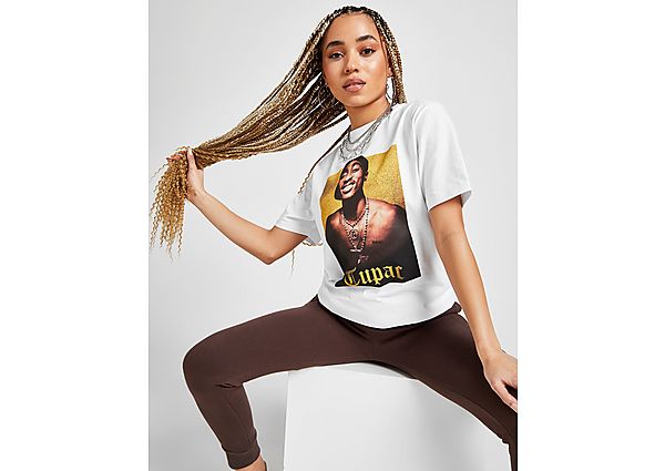 NO RIGHTS RESERVED T-ShirtManches Courtes 2Pac Femme