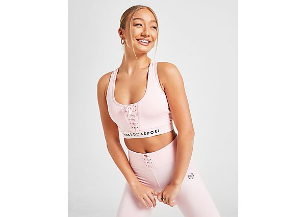 Pink Soda Sport Soutien-gorge Lace Up femme