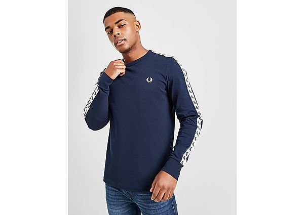 Fred Perry T-Shirt Tape Ringer Manches Longues Homme