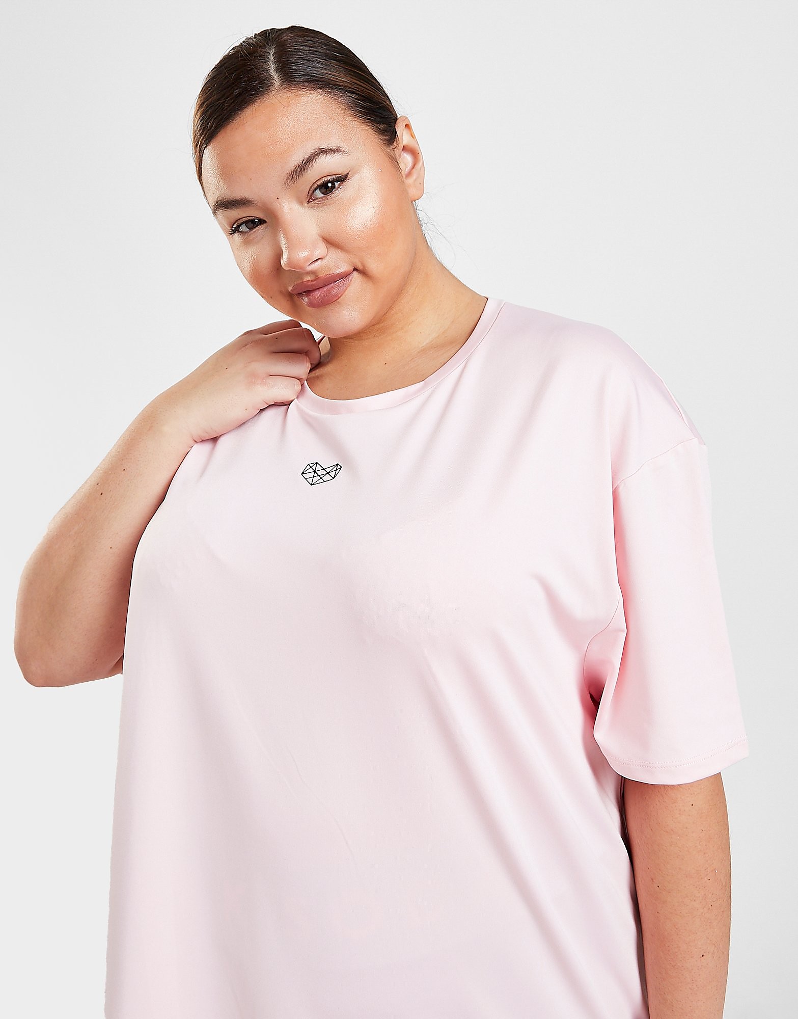 

Pink Soda Sport Core Plus Size Short Sleeve T-Shirt - Only at JD - Pink - Womens, Pink