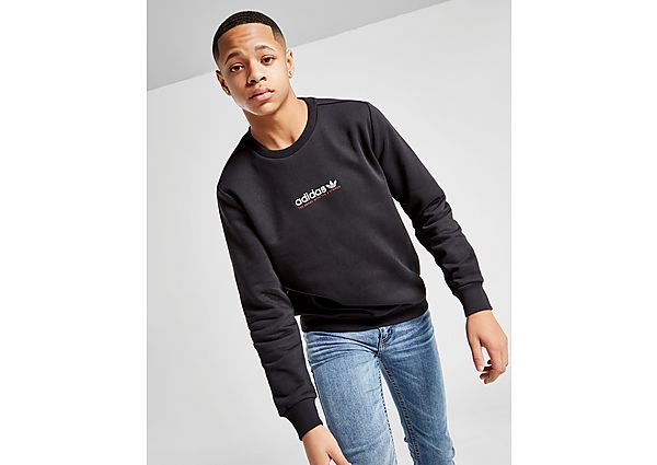 adidas Originals Sweatshirt Trefoil Linear Crew Junior